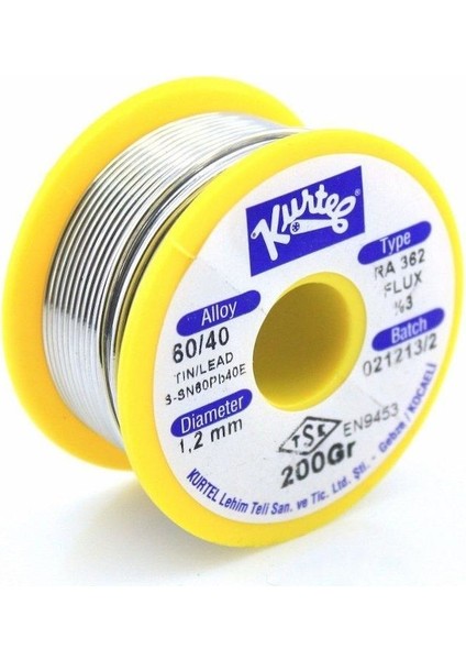 Lehim Teli 200GR 1.2mm Kendinden Pastalı