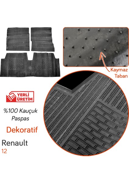 Itibar Dekoratif Renault 12 Paspas