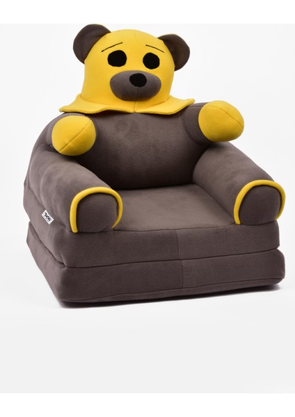 Anti Bakteriyel Portatif Katlanabilir Sünger Çocuk Koltuğu - Panda, Ayicik Koltuk Gri Sari-white modelleri