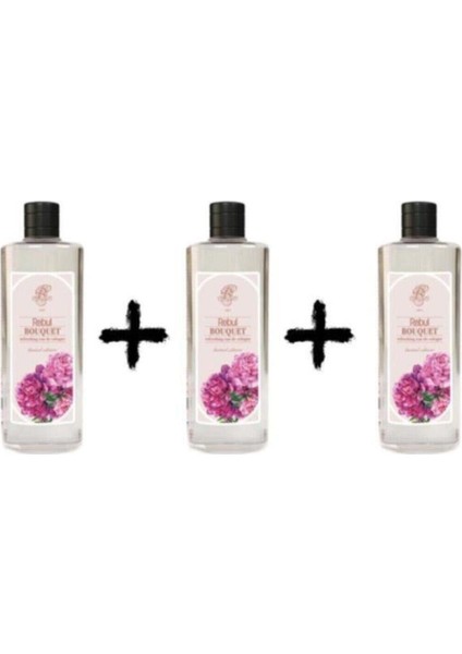 3 Adet X Bouqet Kolonya 80 Derece 270 Ml