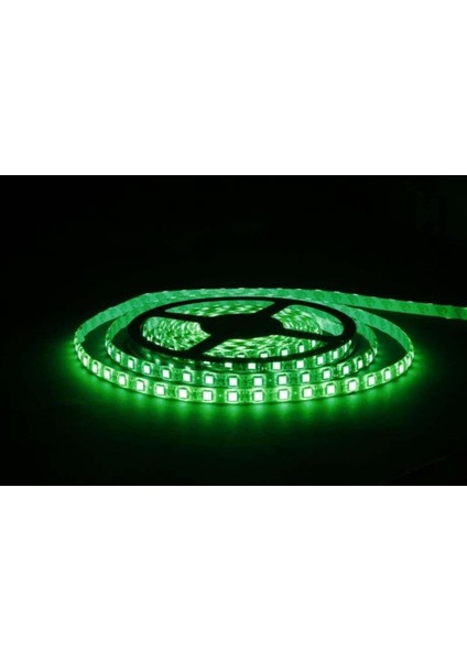 Yeşil Şerit LED 3çip Dış Mekan Silikonlu 5metre fiyatları