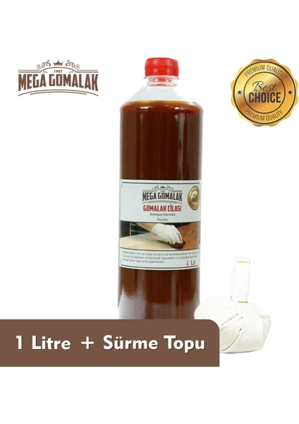 Mega Gomalak Ceviz Gomalak 1 Litre  Sürme Topu