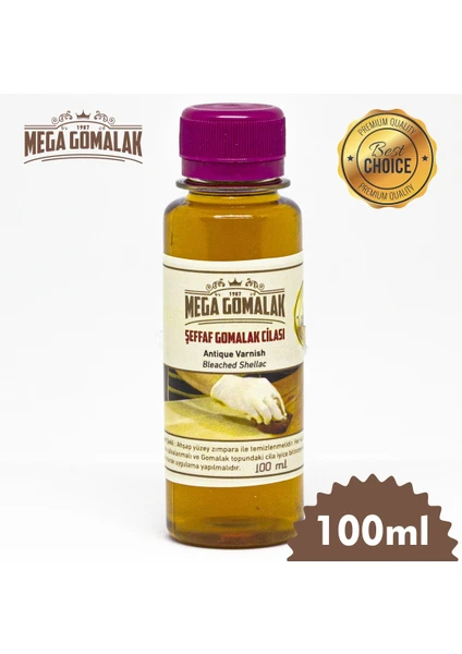 Mega Gomalak Şeffaf Gomalak 100 ml