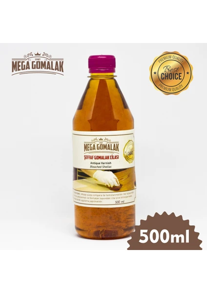 Mega Gomalak Şeffaf Gomalak 500 ml