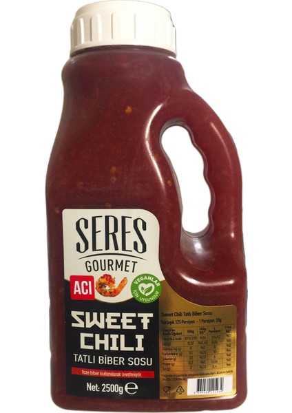 Seres Gourmet Acı Sweet Chili Sos 2500 gr