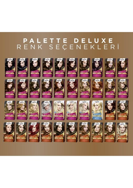 Palette Deluxe Saç Boyası 1-1 Gece Mavisi x 3 Adet + Saç Açıcı Tarak