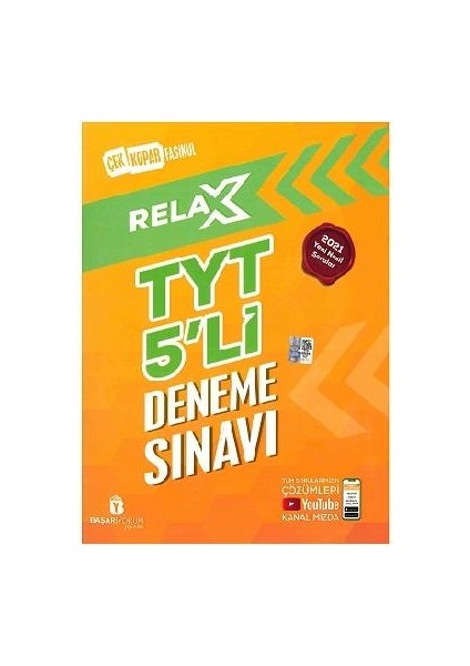 Başarıyorum Yayınları Relax Tyt 5'Li Deneme Seti
