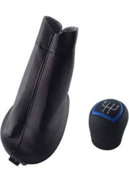 İst Oto Renault Clio 1 Hatchback Clio 2 Hatchback Vites Körüğü ve Vites Topuzu Mavi Cam Kapak