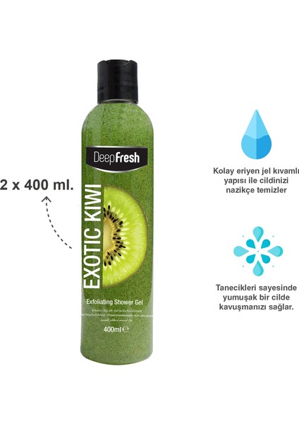 Arındırıcı Duş Jeli Kivi 2 x 400 ml