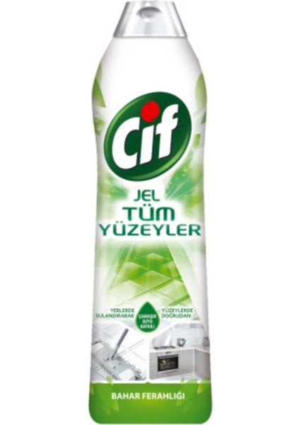 Tüm Yüzeyler Jel Bahar Ferahlığı 750 ml