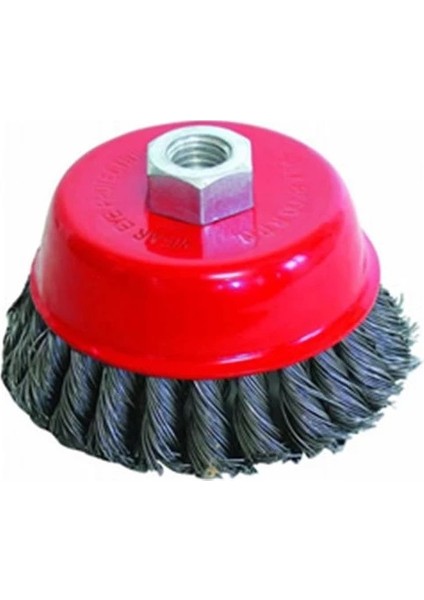 Çanak Fırça Burgulu 65MM