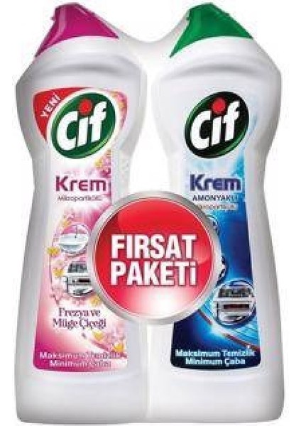 Krem Temizlik Paketi