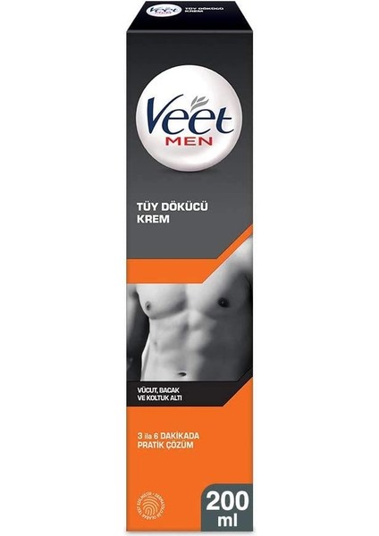 Men Tüy Dökücü Krem Erkeklere Özel 200 ml