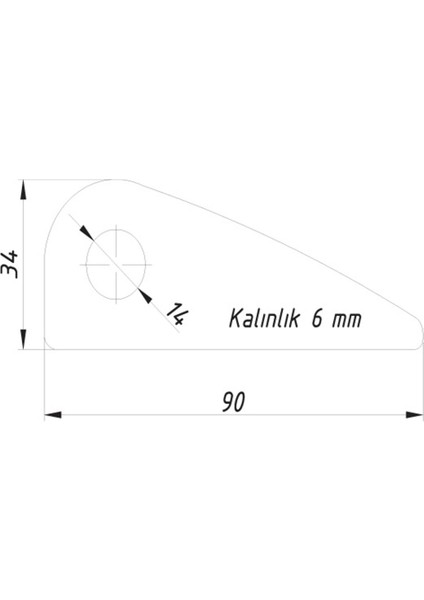 Uzun Büyük MENTEŞE-159800-4 Adet fiyatları