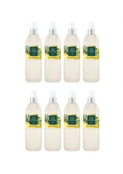 Klasik Limon 150 ml Sprey Kolonya x 8