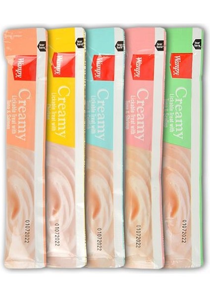 Wanpy Karışık Lezzetli Sıvı Kedi Ödülü 25 X14 gr modelleri