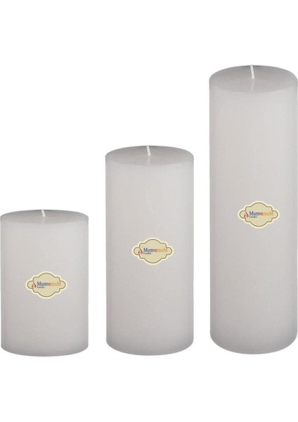 Big Çap 10 cm Set Mum Beyaz