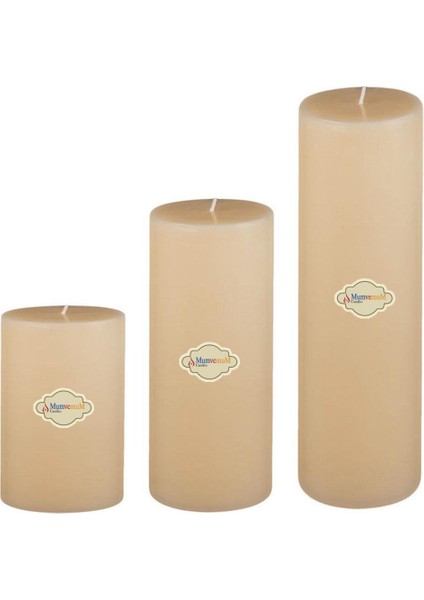 Big Çap 10 cm Set Mum Krem