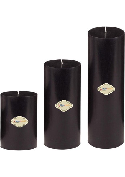 Big Çap 10 cm Set Mum Siyah