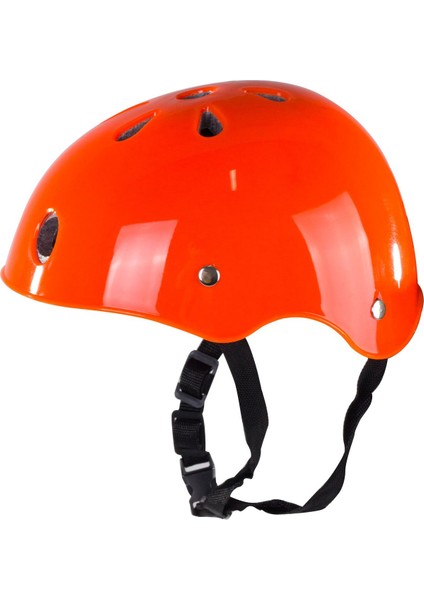 Çocuk Scooter Bisiklet Kaykay Paten Kaskı Turuncu
