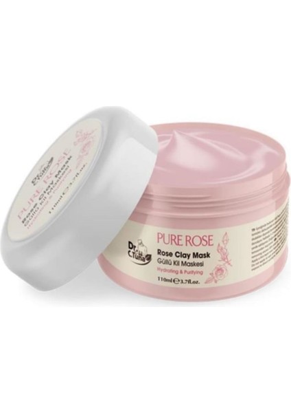 Dr. C. Tuna Pure Rose Güllü Kil Maskesi 110 Ml.