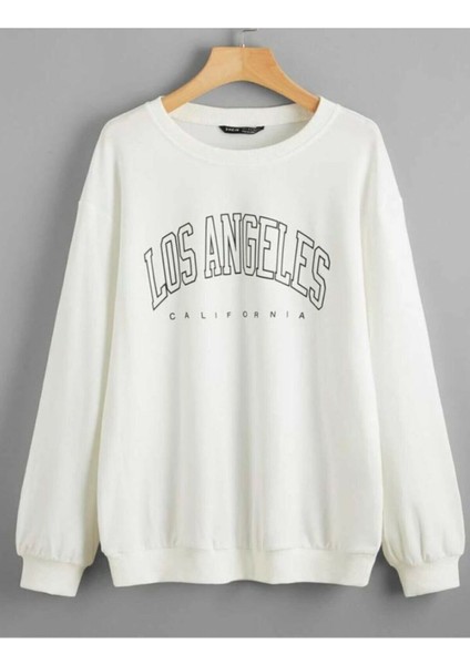 Twentyone Los Angeles Baskılı Sweatshirt