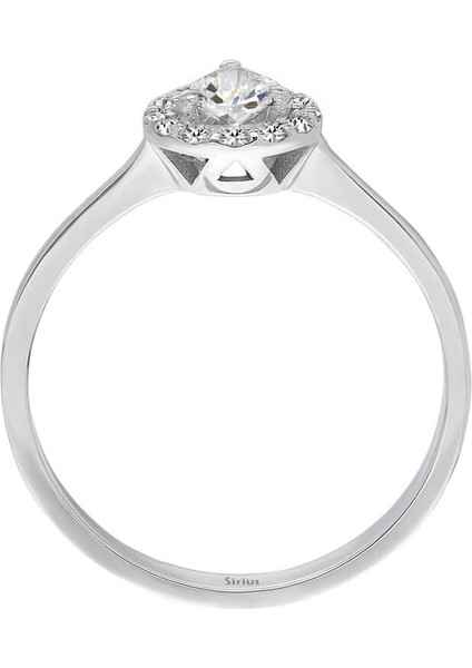 G Renk 0,68 Karat Damla Kesim Pırlanta Tektaş Yüzük 0441R0009 modelleri