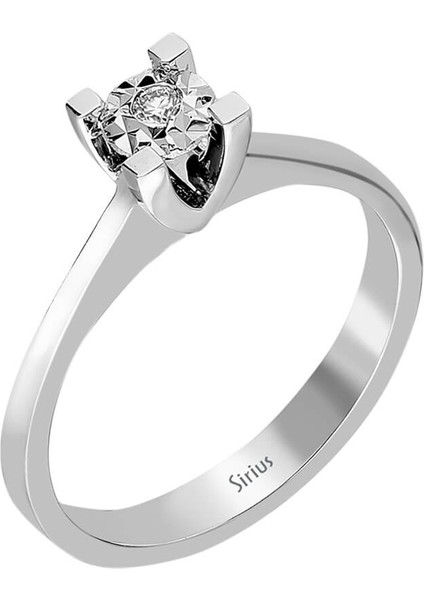 0,30 Karat Görünümlü Pırlanta Tektaş Yüzük 0441R0012 fiyatları