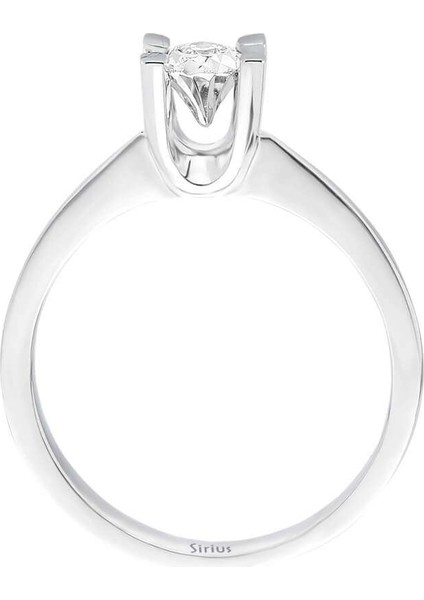 0,30 Karat Görünümlü Pırlanta Tektaş Yüzük 0441R0012 modelleri