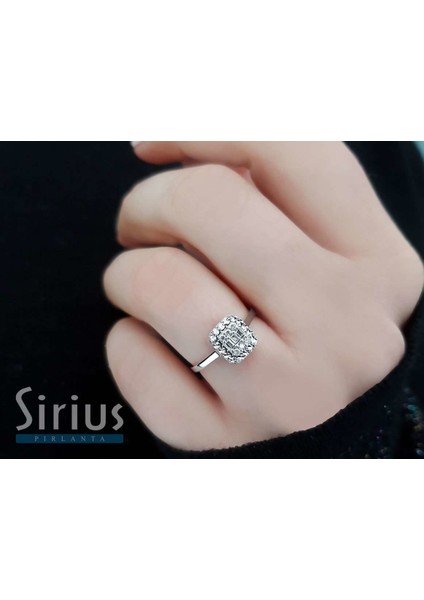 F Renk 0,14 Karat Baget Pırlanta Yüzük 0441R0018 fırsatları