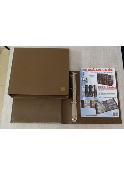 Kasetli Albüm -1502-Kağıt Para Madeni Para Fdc Kartpostal Için Kr fırsatları
