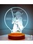 3D Star Wars Yoda Hediyesi Kişiye Özel 3 Boyutlu LED Lamba 2