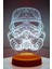 3D Star Wars Askeri Stormtrooper Hediyesi 3 Boyutlu LED Lamba 5