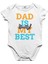 Dad Best Buddy Beyaz Bebek Body 1