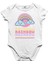 Purple Rainbow Beyaz Bebek Body 1