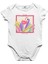 Cute Flamingo Beyaz Bebek Body 1