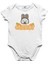 Orange Carrot Beyaz Bebek Body 1