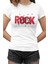 Rock You Beyaz Bayan Tshirt 1