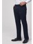 Erkek Klasik Kesim Lacivert Kumaş Pantolon 2