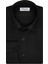 Slim Fit Armür Desenli Siyah Erkek Gömlek 1