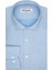 Slim Fit Armür Desenli Açık Mavi Erkek Gömlek 1