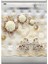 Bulaşık Makinesi Sticker Kaplama Beyaz Eşya Kaplama Pearls Gold 1