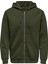 Ceres Life Zip Thr Hoodie Sweat Noos Erkek Haki Sweatshirt 22018684-03 1