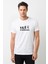 Pubg Pubg Evolıtıon Baskılı Beyaz Erkek Örme Tshirt 1