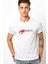 Thundercats Font Baskılı Beyaz Erkek Örme Tshirt 1