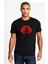 Uchiha Itachi Baskılı Siyah Erkek Örme Tshirt 1