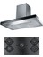 Ankastre Set (Fcr 925 Tc BK/XS/900 Black Glass Davlumbaz Fhcr 905 4g Tc He Bk C Black Glass Ocak) 1