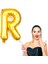 Gold Renkli Bride 76 cm Folyo Balon Seti 3