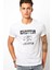 LED Zeppelin Angel Black Baskılı Beyaz Erkek Örme T-shirt 1