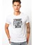 Pubg Straıght Outta Shelter Baskılı Beyaz Erkek Örme Tshirt 1